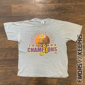 Lakers 2000’s NBA Champions Graphic